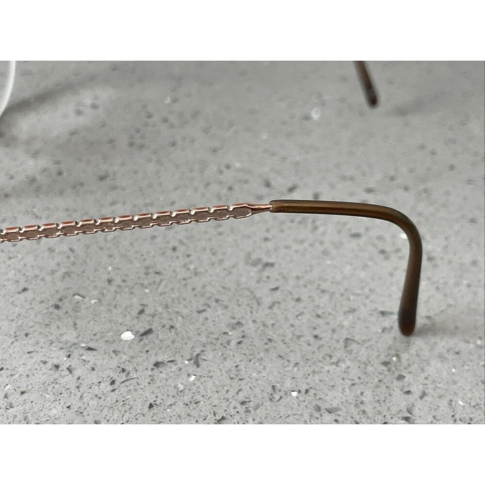 Sferoflex 2506 267 Eyeglasses Frames ONLY Half Rim  53-18-135 Italy bronze